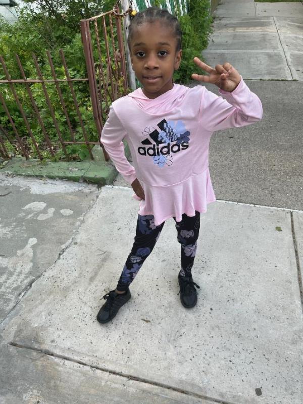 Eight-year-old Naomi