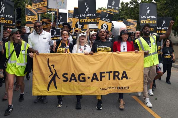 Members of SAG-AFTRA  ratified a multi-year deal with the TV and theatrical agreement with the Alliance of Motion Picture and Television Producers Tuesday officially ending the strike that began in July. 