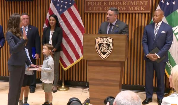 Mayor Eric Adams and  NYPD Commissio<em></em>ner Caban announced the department's new deputy commissio<em></em>ner of intelligence and counterterrorism.