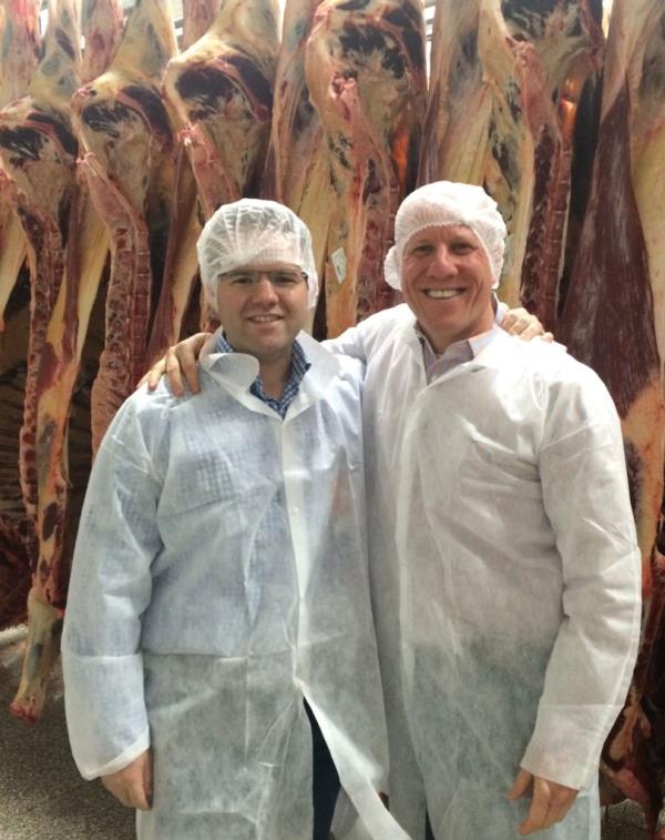 Eric Goldstein (right) and co-defendants including Blaine Iler (left) will be sentenced on September 9.