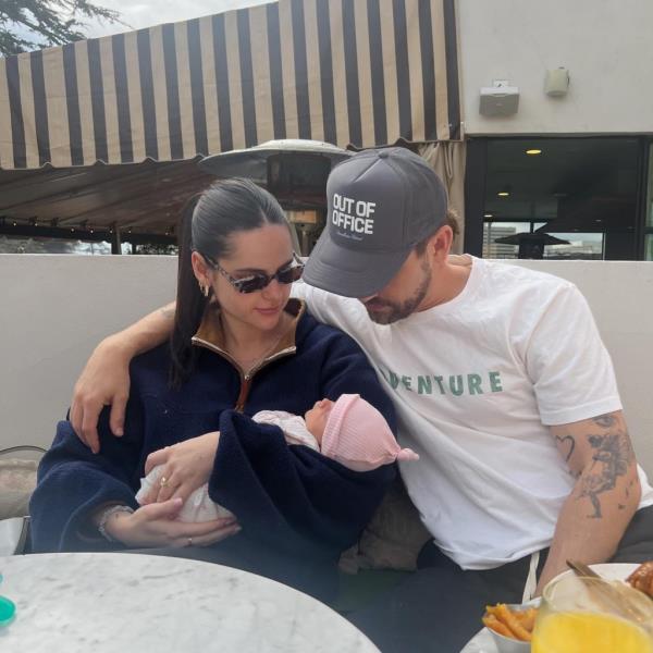 Natalie Joy, Nick Viall and their infant child
