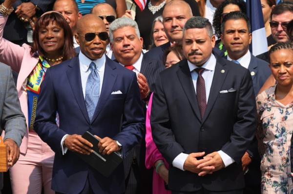 Adams tapped Donlon, an NYPD outsider, to take over as New York City’s interim commissio<em></em>ner on Sept. 12 after Caban, an NYPD vet of 30 years, abruptly resigned amid a federal investigation.