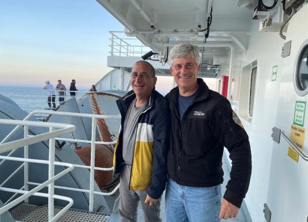 Miek Reiss and Stockton Rush