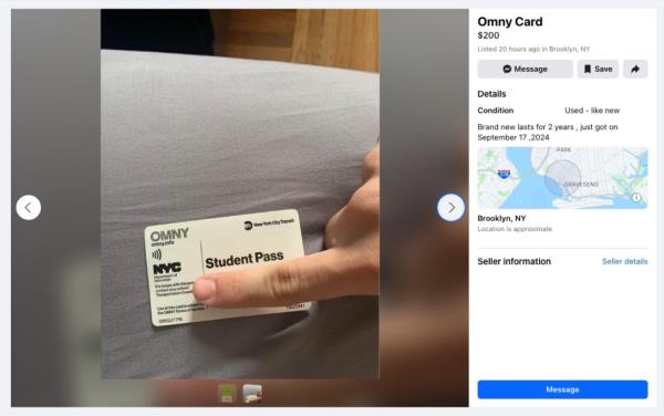 The cards can be deactivated if students call and request a new one. 