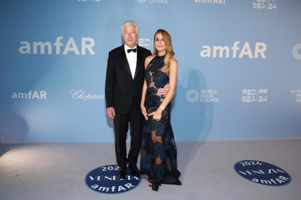 Richard Gere and Alejandra Silva.