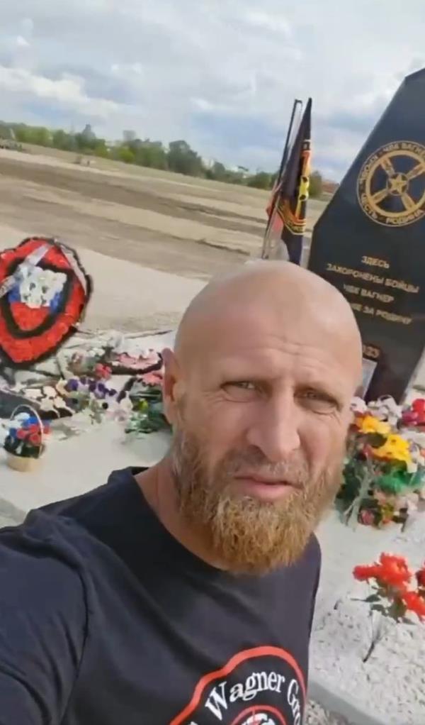 Wagner group graves wrecked after leader Prigozhin's plane 'shot down by Putin'