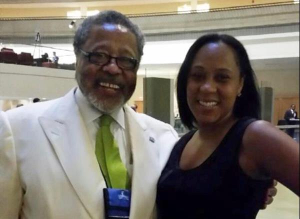 John C. Floyd III and his daughter Fani Willis