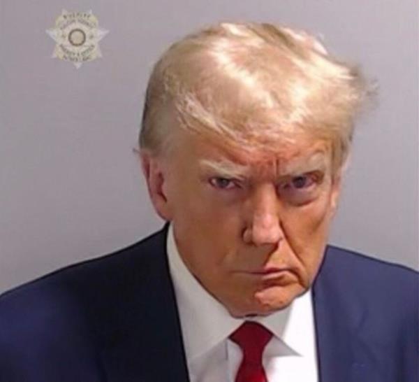 Trump mugshot