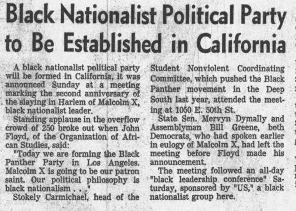 A Los Angeles Times report on Floyd