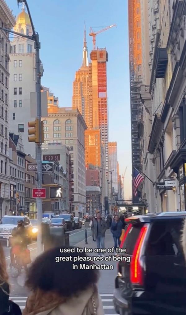 Tom Clarkas Lower East Side apartment comes with a prime view of the Empire State Building.