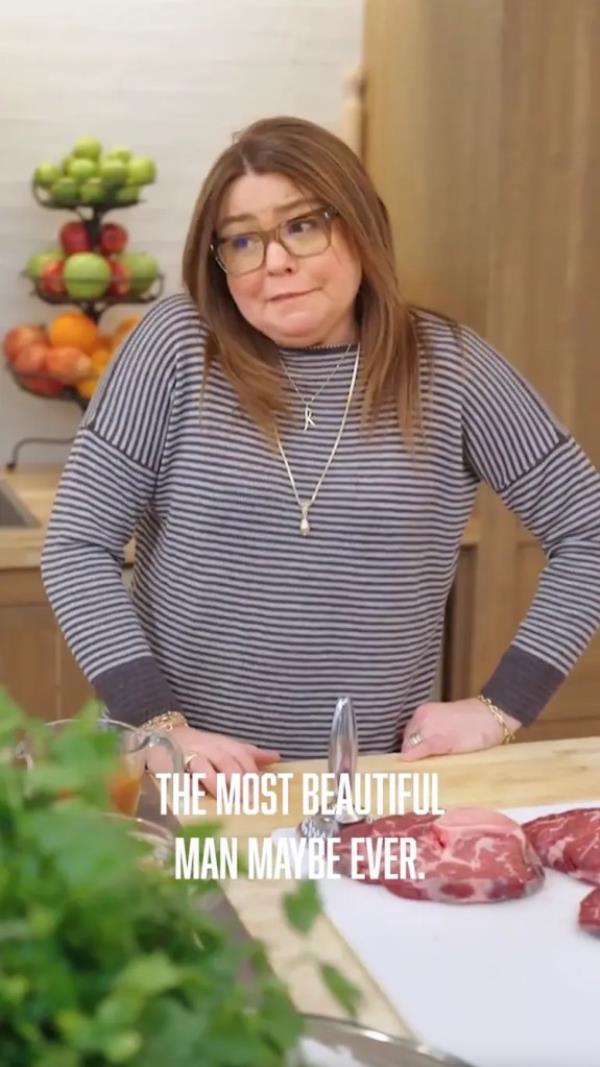 Rachael Ray cooking in an Instagram video