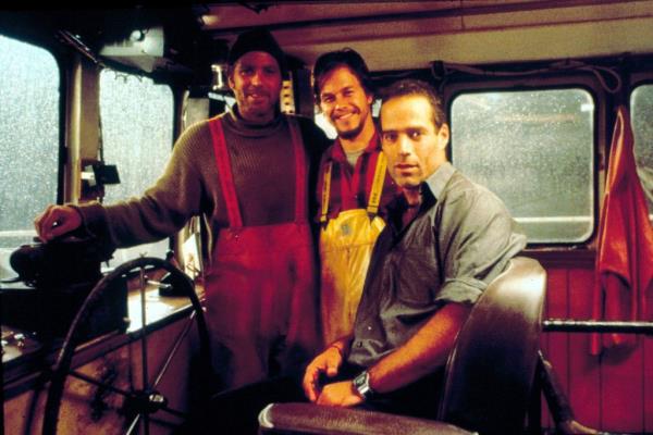 Sebastian Junger, George Cloo<em></em>ney and Mark Wahlberg