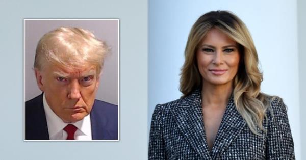 Former First Lady Melania Trump (right) reportedly is not easily surprised or upset by anything her husband Do<em></em>nald Trump (left) does 