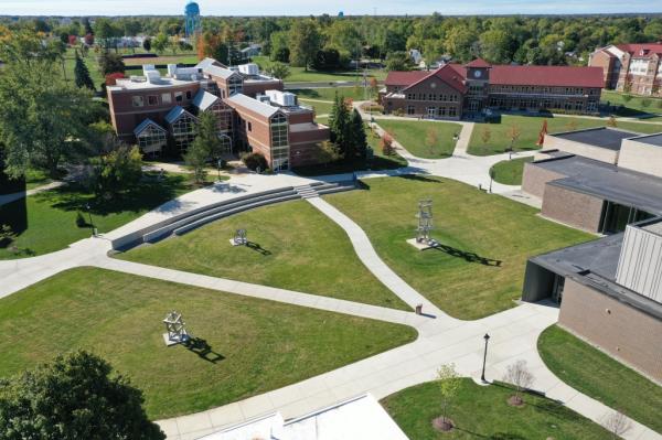 Siena Heights University is pictured
