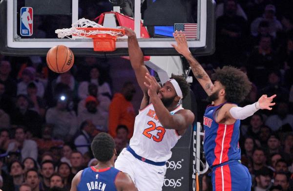 The Knicks fear Mitchell Robinson will be out for the rest of the season.