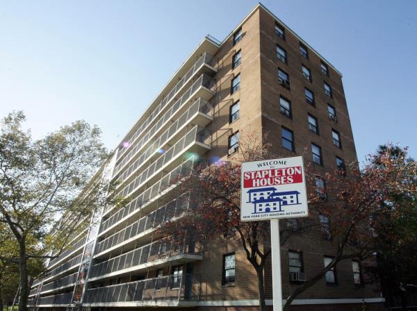 The Stapleton Houses in Staten Island