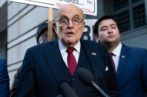 Former Mayor Rudy Giuliani failed to apply for a government pension after leaving office in 2001.
