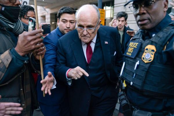 Giuliani declared bankruptcy after being order to pay $148 million to two Georgia election workers in a defamation lawsuit.