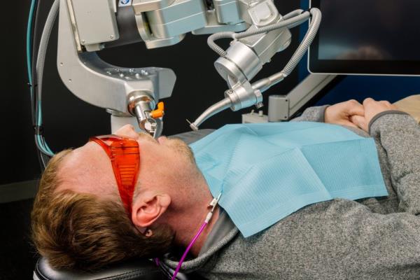 A robot carried out the first ever automated dental procedure.