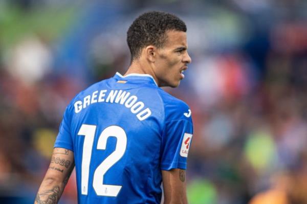 Mason Greenwood made his Getafe debut following his loan move from Manchester United 