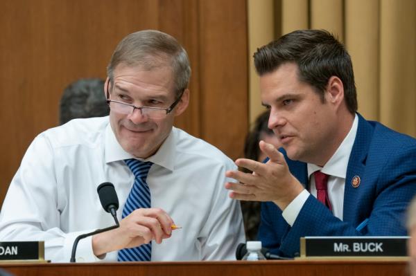 Jim Jordan and Matt Gaetz