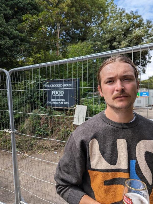 Fences stopped me from getting any closer