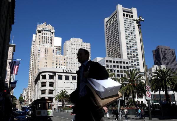 Fancy Unio<em></em>n Square in San Francisco has been especially hard hit by shoplifting, with some 20 businesses closing their doors in recent years. 