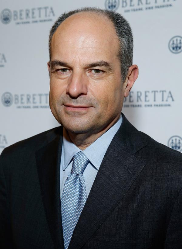 Posed shot of Massimo Ferragamo. 
