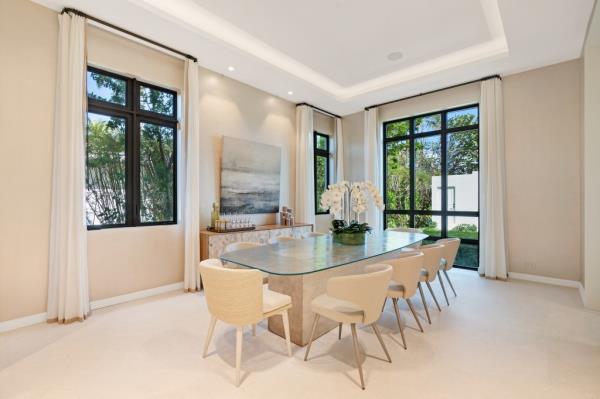 There are lots of entertaining spaces in the six bedroom home. 