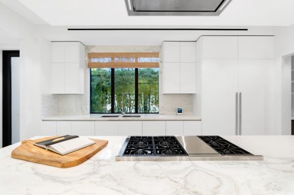 View from the chef's kitchen