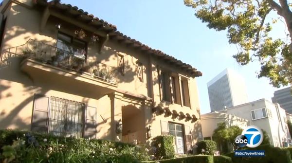 Beverly Hills home from which Leierth-Segura was evicted