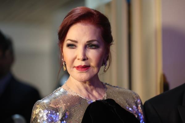 Priscilla Presley at the Vienna Opera Ball 2024.
