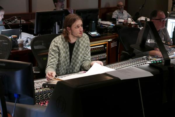 Ludwig G?ransson composing 