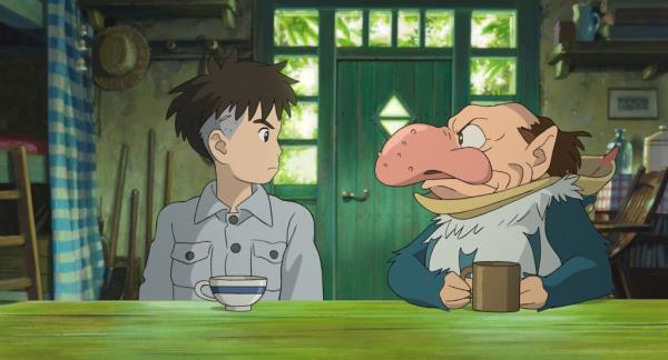A scene from The Boy and The Heron