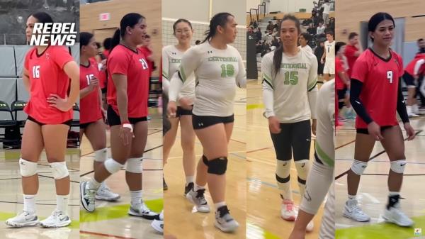 Volleyball players on Canadian women's teams