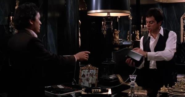 Angel Salazar and Al Pacino in 