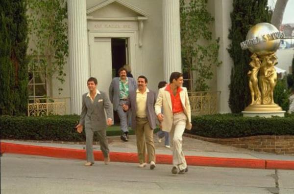 Al Pacino, Steven Bauer, Michael P. Moran, ángel Salazar, and Arnaldo Santana in 