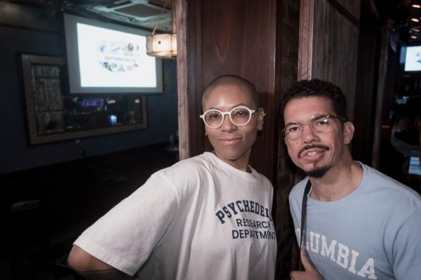 Felecia and Ty Freely at a 