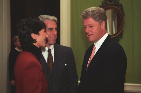 Bill Clinton, Jeffrey Epstein and Ghislaine Maxwell