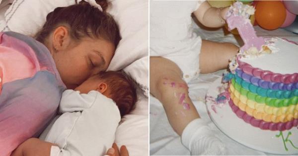 Gigi Hadid daughter Khai photos