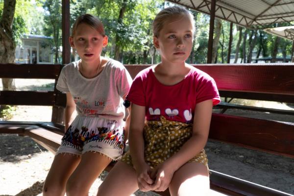 A pair of Ukrainian children attending a camp in southwest Russia in summer 2022. Sadly, they are not the o<em></em>nly kids from Ukraine now living in Russia.