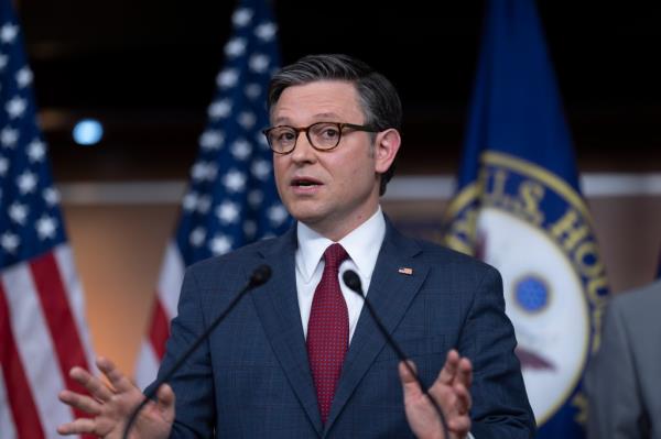 House Speaker Mike Johnson is leading the debate on the funding for Ukraine that's essential to safeguarding its children.