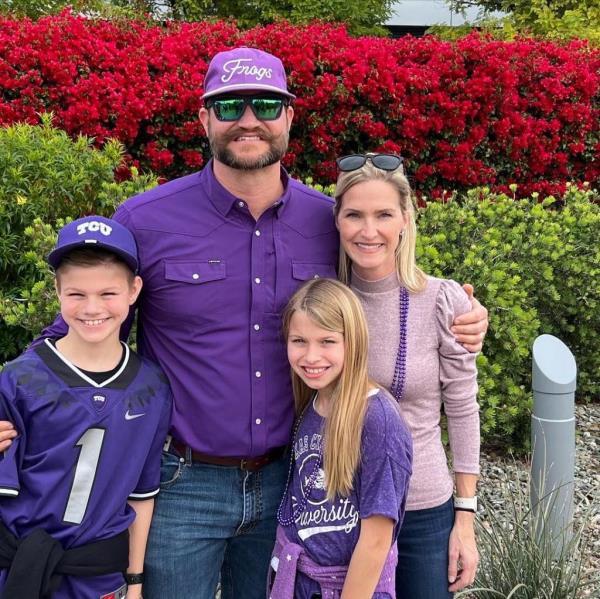 Muckleroy's two children, Judson and Lindsay, were killed in the crash with their father.