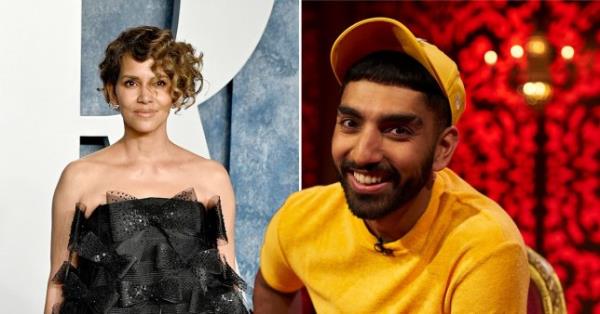 Mawaan Rizwan and Halle Berry
