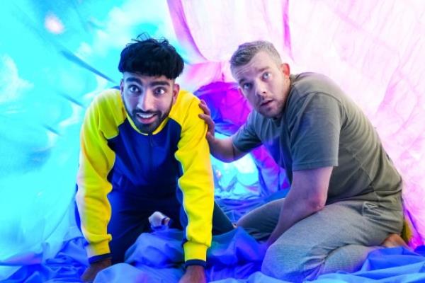 Mawaan Rizwan and Russell Tovey