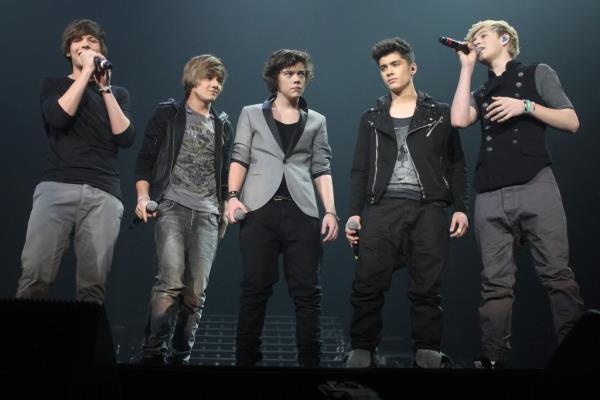 A year later, One Direction went on an 