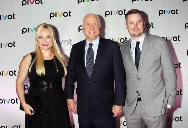 Sen. John McCain, Meghan McCain and Jimmy McCain attend 