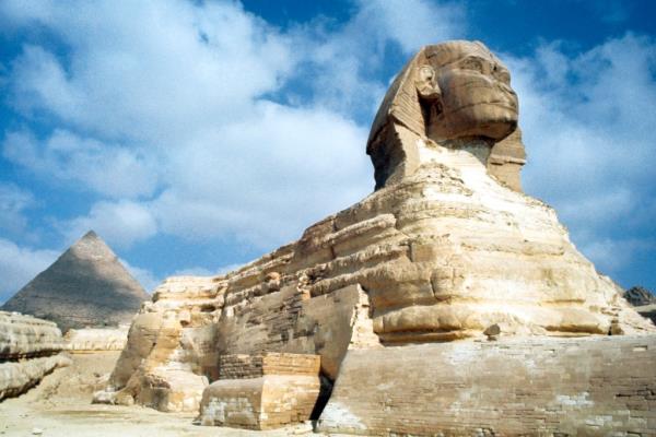 Experts have thought that the detailed face of the limestone statue found was most likely hand-carved by stone masons. 