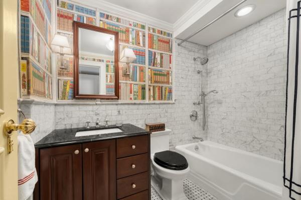 A bathroom inside 239 E. 61st St.