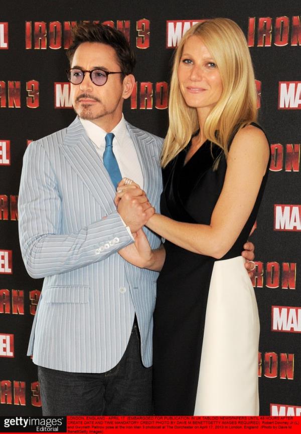 Robert Downey Jr., Gwyneth Paltrow at the 